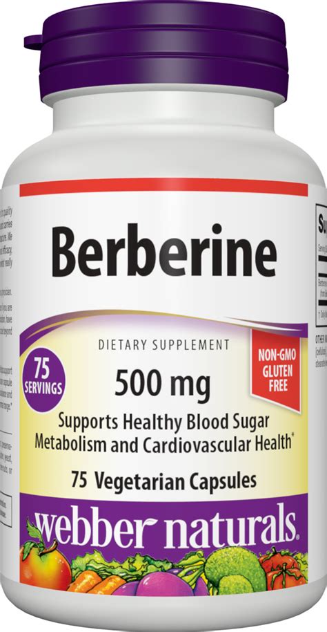 Berberine Webber Naturals Us