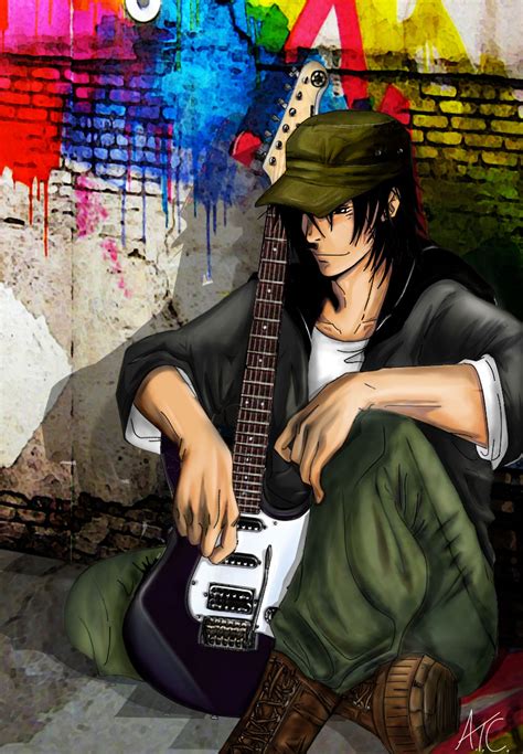 Clannad is the anime adaptation of key's visual novel of the same name. Guy with guitar by Scribbletati on DeviantArt