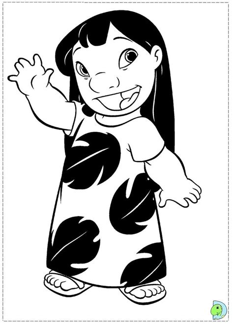 Lilo And Stitch Color Pages Free Printable Lilo And Stitch Coloring
