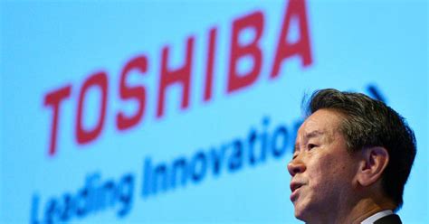 Toshiba Chief Executive To Step Down Over Accounting Scandal The