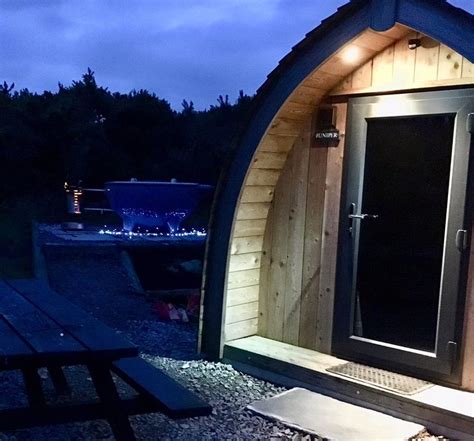 Dark Skies For Star Gazing Glamping Cabins And Pods In Sw Scotland With