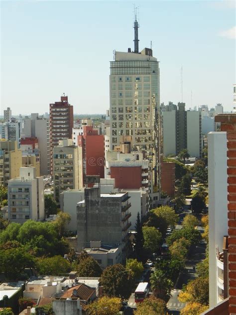 City Of La Plata 44 Street Buenos Aires Argentina Stock Image Image