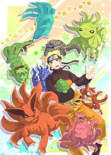 Naruto All Characters With Tailed Beasts Narutojulllw