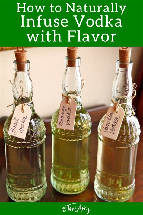 How To Infuse Vodka Learn How To Make Flavored Vodka Infused Vodka Recipe Flavored Vodka
