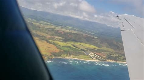 Airplane Takeoff From Lihue Kauai Hawaiian Airlines Youtube