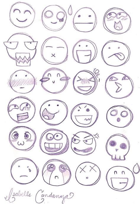 Chibi Facial Expressions By Pinkteen7 On Deviantart Drawing