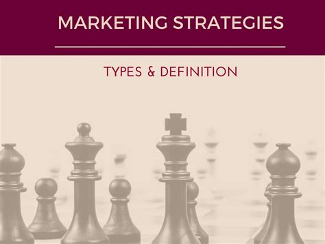 8 Types of Marketing Strategies and Definition - Yodiz Project ...