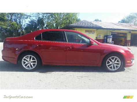 2010 Ford Fusion Sel In Red Candy Metallic Photo 2 230408 Jax