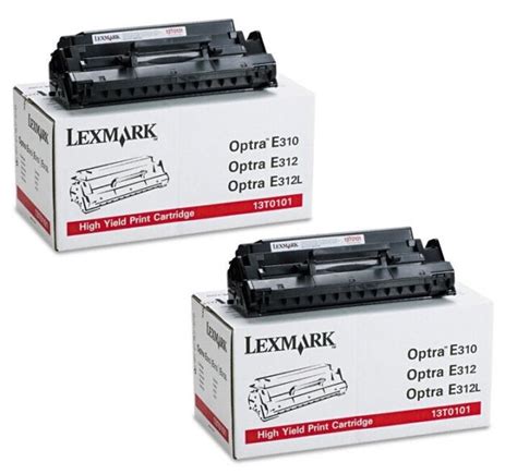 13t0101 Lexmark Optra E310 Print Cartridge Black Hy For Sale Online Ebay