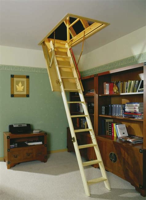 Comfortable And Functional Ladders To The Attic What Should You