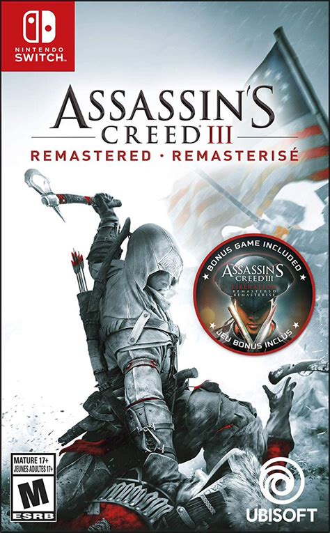Assassins Creed Iii Remastered Portada Nintendo Switch