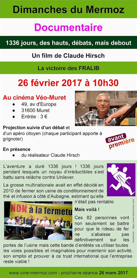 Association Vive le Cinéma à MURET 31 1336 jours