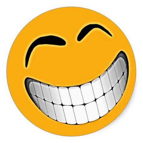 10 Happy Smileys Showing Teeth Collection Smiley Symbol