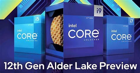 intel 12th gen cpus everything you need to know