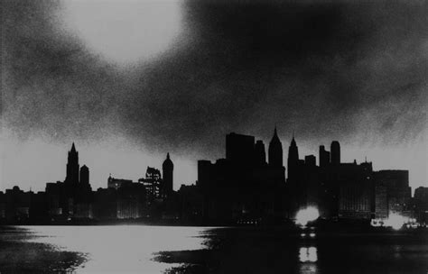 New York City Skyline During Blackout Photograph By Everett