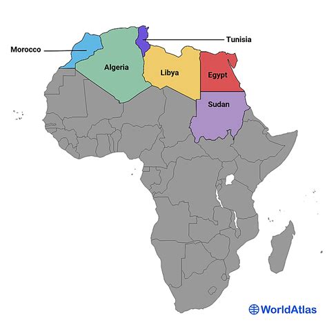How Many Countries Are There In Africa Worldatlas