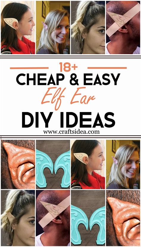 Easy DIY Elf Ear Ideas For Halloween Parties