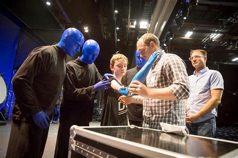 Blue Man Group Limbitless Solutions Give Boy New Bionic Arm