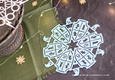 Harry Potter Snowflakes Winter Cut Files Designs By Miss Mandee