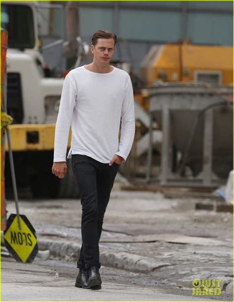Bill Skarsgard Spotted On It Remake Set Not In Clown Makeup Photo