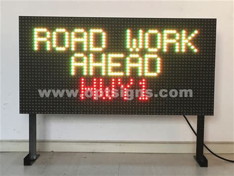 Outdoor Electronic Vms Double Sided Led Variable Message Sign Led