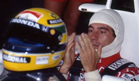 Ayrton Senna No Pudo Levantar El Trofeo Del único Gp De Brasil Que Ganó