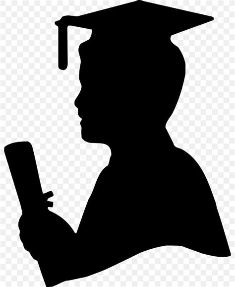 Graduation Ceremony Graduate University Silhouette Image Clip Art Png