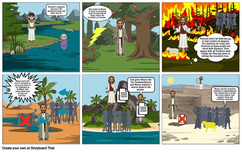 Moses Storyboard Storyboard By Db