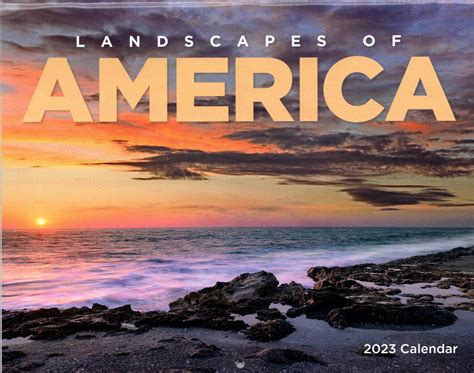 2023 Wall Calendar Landscapes Of America