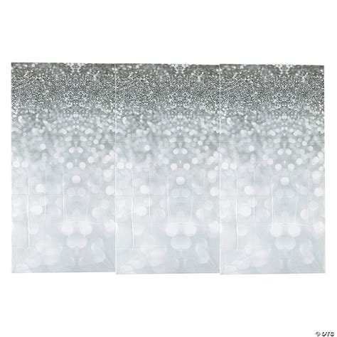 Sparkling Silver Vinyl Backdrop