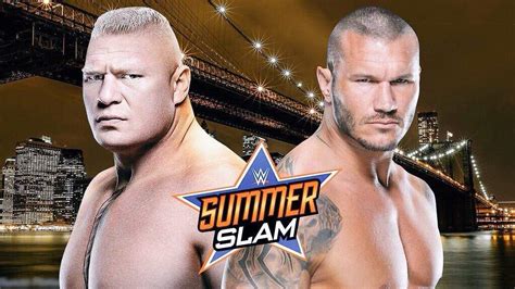 My Thoughts On Randy Orton Vs Brock Lesnar At Summerslam Wrestling Amino