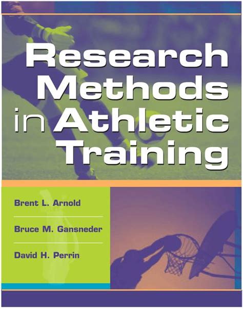 Research Methods In Athletic Training Cedarville University Bookstore