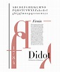 Didot Typeface Posters on Behance