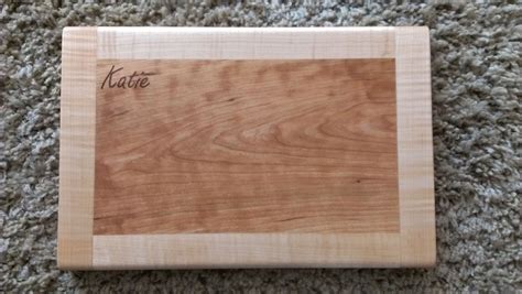 Custom Made Maple And Cherry Cutting Board By Bbg Woodworks