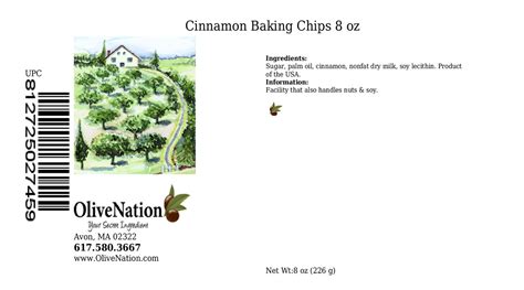 Cinnamon Baking Chips Wholesale As Low As 041ounce Olivenation