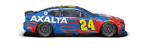 Axalta To Throw It Back To Jeff Gordons 2007 Flames Paint Scheme For