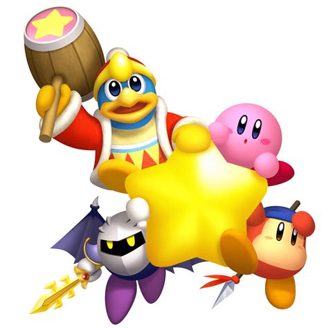 Kirby Characters With Star Transparent Png Stickpng