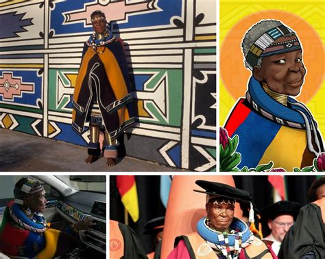 5 Moments When Artist Dr Esther Mahlangu Made South Africa Proud