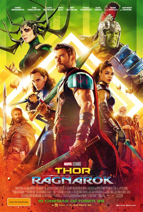 Thor Ragnarok Duración Y Nuevo Poster Revelado Play Reactor