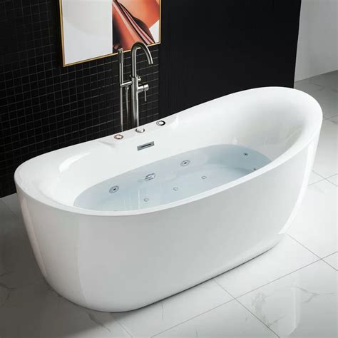 Woodbridge 71 X 32 Freestanding Airwhirlpool Bathtub In 2020 Free