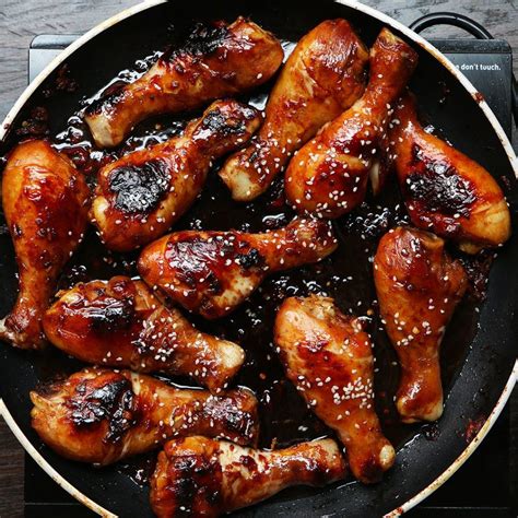 easy sticky chicken drumsticks cooking tv recipes