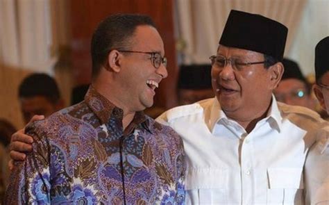 elektabilitas prabowo dan anies tertinggi tapi paling tak diharapkan jadi presiden 2024