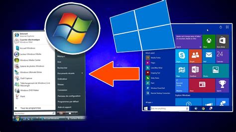 Tuto Changer Le Menu Démarrer De Windows 78 Et 10 Youtube