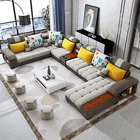 Sumptuous two and a half seater sofas made using the best beech frames, our two seater sofas are available in a range of 60 fabulous house fabrics. Modern Supreme 9 Seater Sectional Sofa in 2020 | Sectional sofa, Sofa colors, Living room sofa
