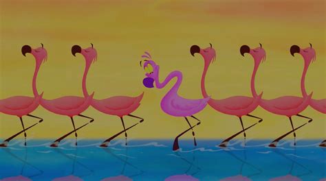 Flamingos ~ Carnival Of The Animals ~ Fantasia 2000 1999 Disney