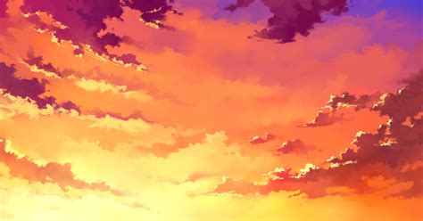 Pin By Nattō On Story Sky Anime Anime Background Sky Aesthetic