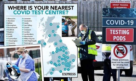 Covid Test Centre Near Me Map Shows The Closest Place To Get A