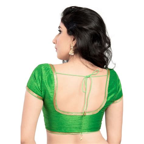 designer indian traditional brocade silk padded half sleeves saree blouse choli ebay