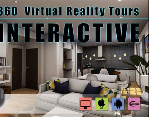 interactive 360 virtual reality tours walkthrough and mobile app development unity3d android