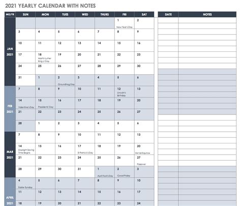 90 Day Project Calendar Printable Calendar Template 2021